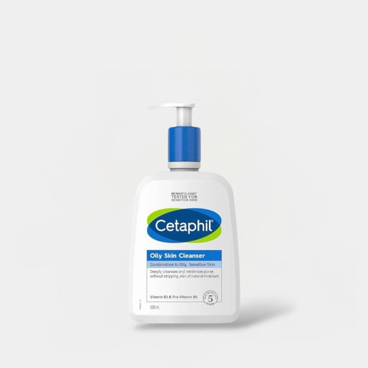 Cetaphil Oily Skin Cleanser 500ml منظف سيتافيل للبشرة الدهنية - Princess Cosmetics Qatar