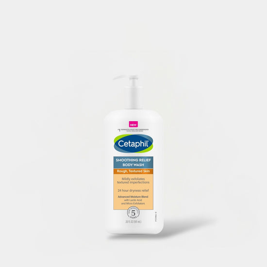 Cetaphil Smoothing Relief Body Wash 591ml سيتافيل غسول الجسم المنعم - Princess Cosmetics Qatar