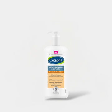 Cetaphil Smoothing Relief Body Wash 591ml سيتافيل غسول الجسم المنعم - Princess Cosmetics Qatar
