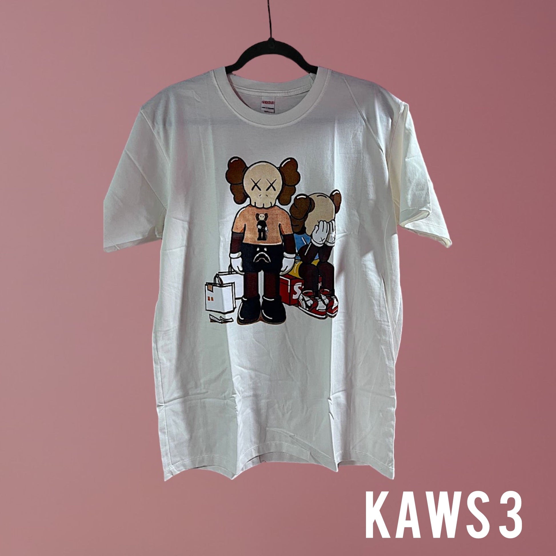 Characters White TShirt. الشخصيات التي شيرت الأبيض - Princess Cosmetics Qatar