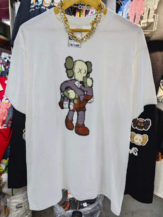 Characters White TShirt. الشخصيات التي شيرت الأبيض - Princess Cosmetics Qatar