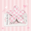 Cherry-Checkered Hair Clips مشابك شعر بنقشة مربعات الكرز - Princess Cosmetics Qatar