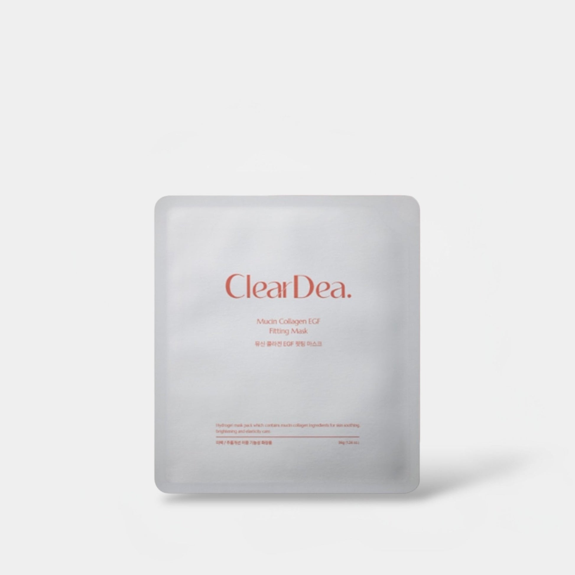 ClearDea Mucin Collagen EGF Fitting Mask (1 Sheet) قناع كليرديا ميوسين كولاجين إي جي إف فيتنج - Princess Cosmetics Qatar