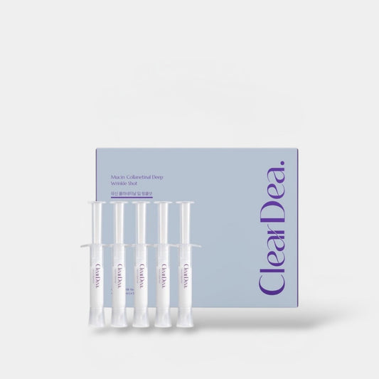 ClearDea Mucin Collanetinal Deep Wrinkle Shot (4ml x 5ea) كليرديا ميوسين كولانيتينال ديب رينكل شوت - Princess Cosmetics Qatar