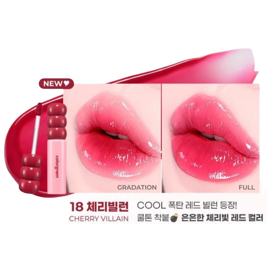 Colorgram Fruity Glass Tint. صبغة الزجاج الفاكهية من كولورجرام - Princess Cosmetics Qatar