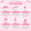 Coringco Pink Roll Make Up Brush Set (6pcs) طقم فرش مكياج كورينكو بينك رول - Princess Cosmetics Qatar