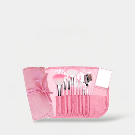 Coringco Sweet Pink Brush Set مجموعة فرش كورينكو باللون الوردي الفاتح - Princess Cosmetics Qatar