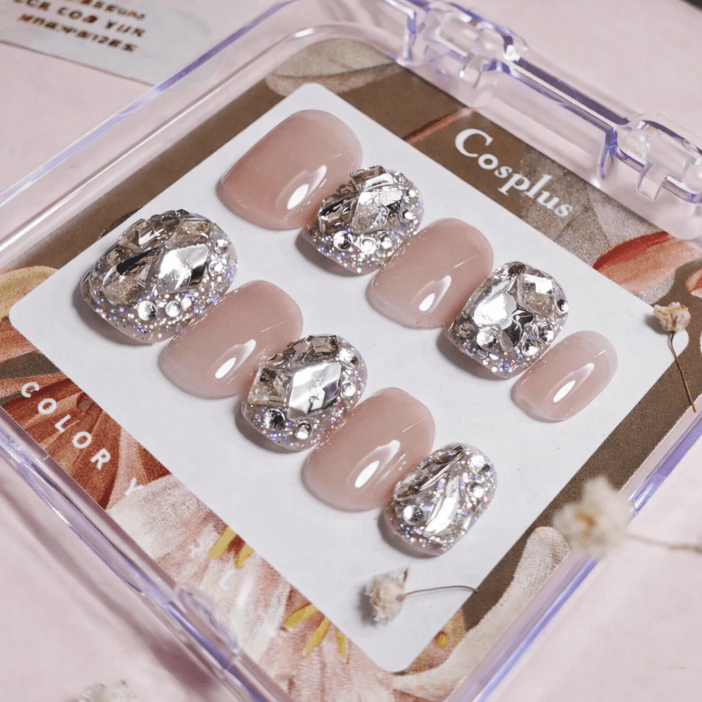 Cosplus Monina Premium Wearable Gel Nail Tips Set مجموعة أطراف أظافر جل قابلة للارتداء من كوسبلس مونينا بريميوم - Princess Cosmetics Qatar