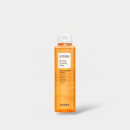 Cosrx 5 PDRN B5 Vital Soothing Toner 280ml تونر كوسركس 5 بي دي آر إن بي 5 المهدئ والحيوي - Princess Cosmetics Qatar