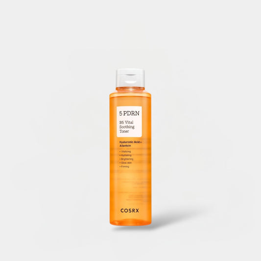Cosrx 5 PDRN B5 Vital Soothing Toner 280ml تونر كوسركس 5 بي دي آر إن بي 5 المهدئ والحيوي - Princess Cosmetics Qatar