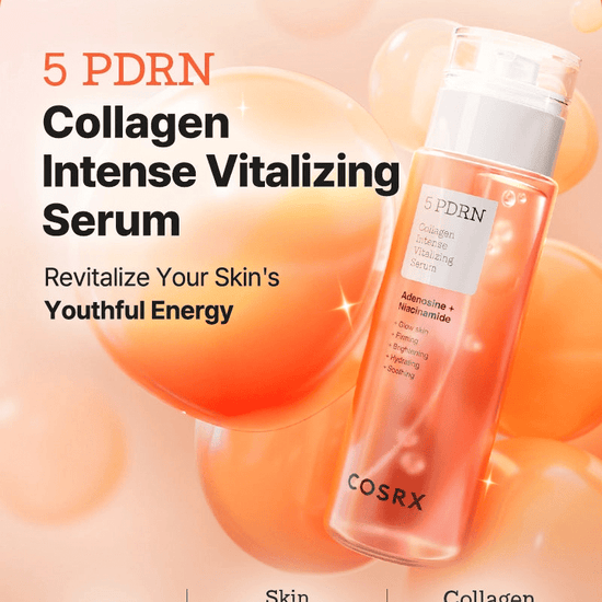 Cosrx 5 PDRN Collagen Intense Vitalizing Serum 100ml سيروم كوسركس 5 بي دي آر إن كولاجين إنتنس فيتالايزينج - Princess Cosmetics Qatar