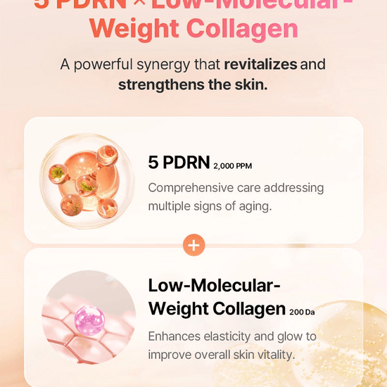 Cosrx 5 PDRN Collagen Intense Vitalizing Serum 100ml سيروم كوسركس 5 بي دي آر إن كولاجين إنتنس فيتالايزينج - Princess Cosmetics Qatar