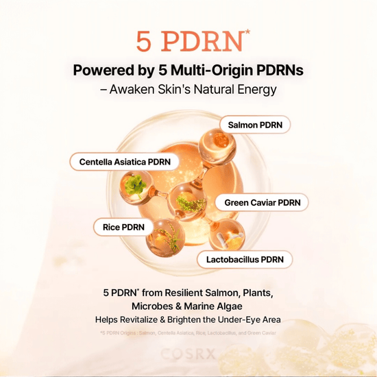 Cosrx 5 PDRN Collagen Vitalizing Hydrogel Eye Patch (60 Patches) لصقة العين الهيدروجيلية المنشطة بالكولاجين Cosrx 5 PDRN - Princess Cosmetics Qatar