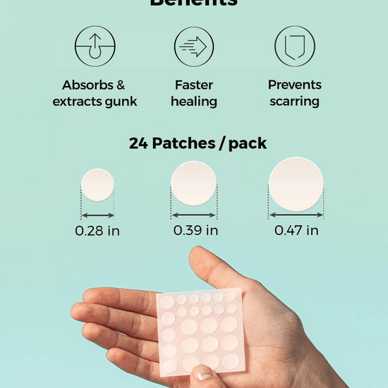 Cosrx Acne Pimple Master Patch (24 Patches) رقعة كوسركس لعلاج حب الشباب والبثور - Princess Cosmetics Qatar