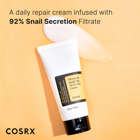 Cosrx Advanced Snail 92 All In One Cream TUBE 100g. كوسركس ادفانسد سنايل 92 كريم الكل في واحد 100 جم ( أنبوب ) - Princess Cosmetics Qatar