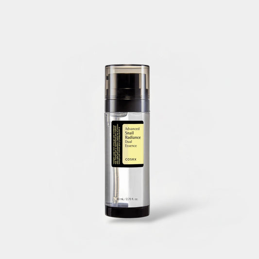 Cosrx Advanced Snail Radiance Dual Essence 80ml كوسركس أدفانسد سنيل راديانس ثنائي الجوهر - Princess Cosmetics Qatar