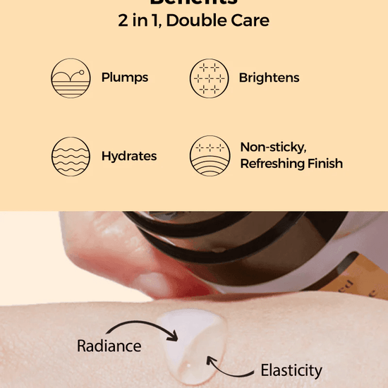 Cosrx Advanced Snail Radiance Dual Essence 80ml كوسركس أدفانسد سنيل راديانس ثنائي الجوهر - Princess Cosmetics Qatar