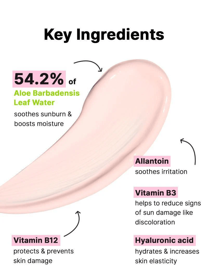 Cosrx Aloe 54.2 Aqua Tone - up Sunscreen 50ml واقي الشمس كوسركس ألو 54.2 أكوا تون أب - Princess Cosmetics Qatar