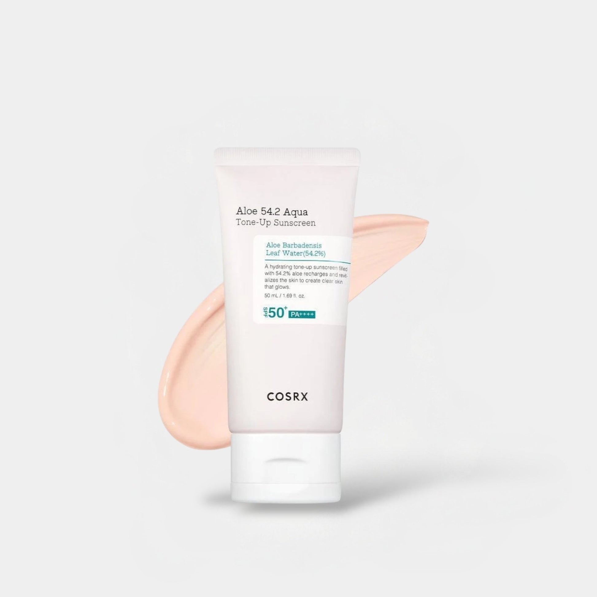 Cosrx Aloe 54.2 Aqua Tone - up Sunscreen 50ml واقي الشمس كوسركس ألو 54.2 أكوا تون أب - Princess Cosmetics Qatar