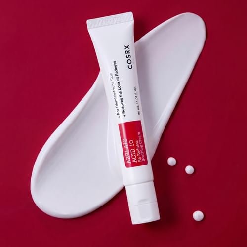 Cosrx Azelaic Acid 10 B5 Redness Soothing Cream 30ml كريم كوسركس بحمض الأزيليك 10% وفيتامين B5 لتهدئة الاحمرار - Princess Cosmetics Qatar
