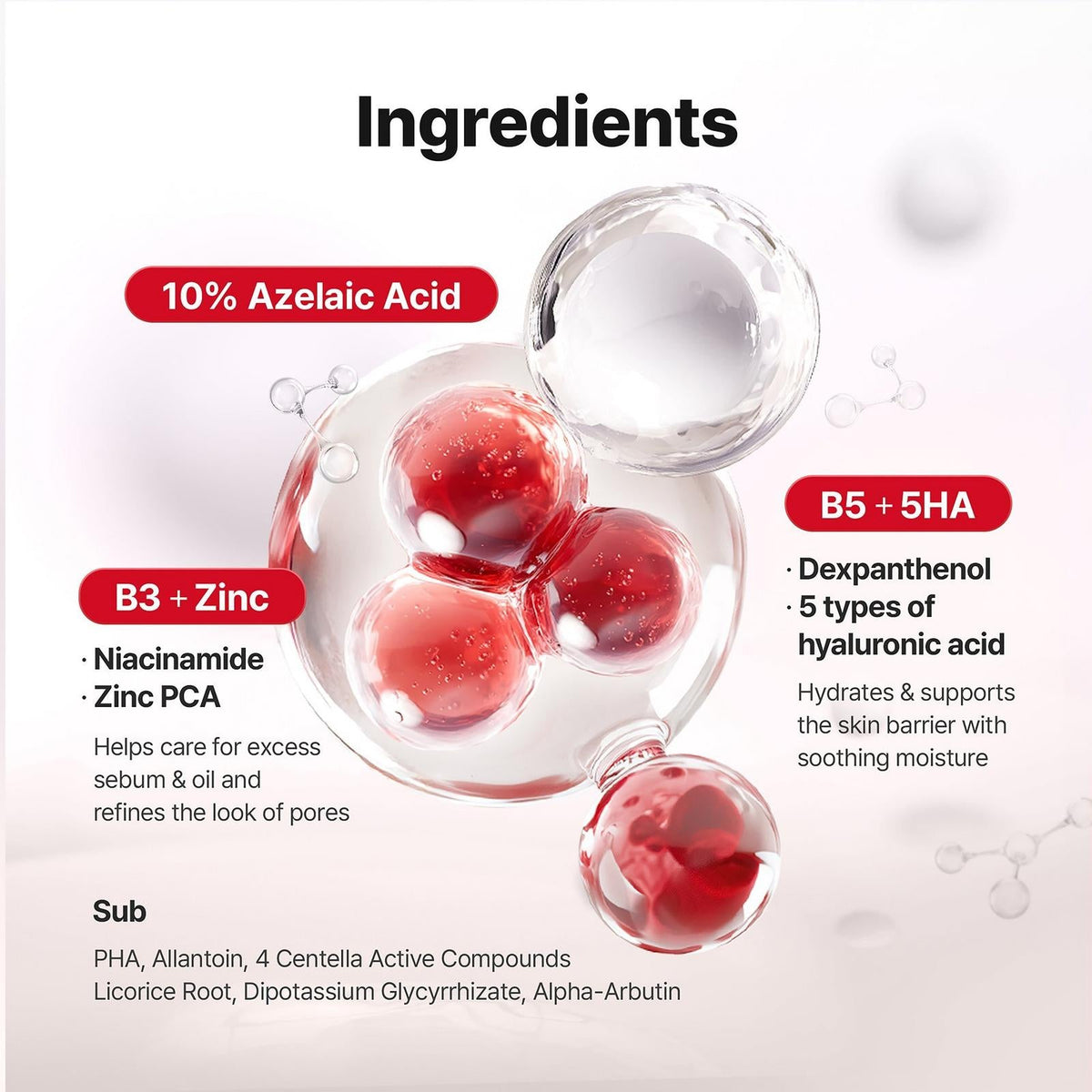 Cosrx Azelaic Acid 10 B5 Redness Soothing Cream 30ml كريم كوسركس بحمض الأزيليك 10% وفيتامين B5 لتهدئة الاحمرار - Princess Cosmetics Qatar