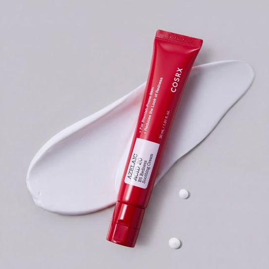 Cosrx Azelaic Acid 20 B5 Redness Soothing Cream 30ml كريم كوسركس بحمض الأزيليك 20% وفيتامين B5 لتهدئة الاحمرار - Princess Cosmetics Qatar