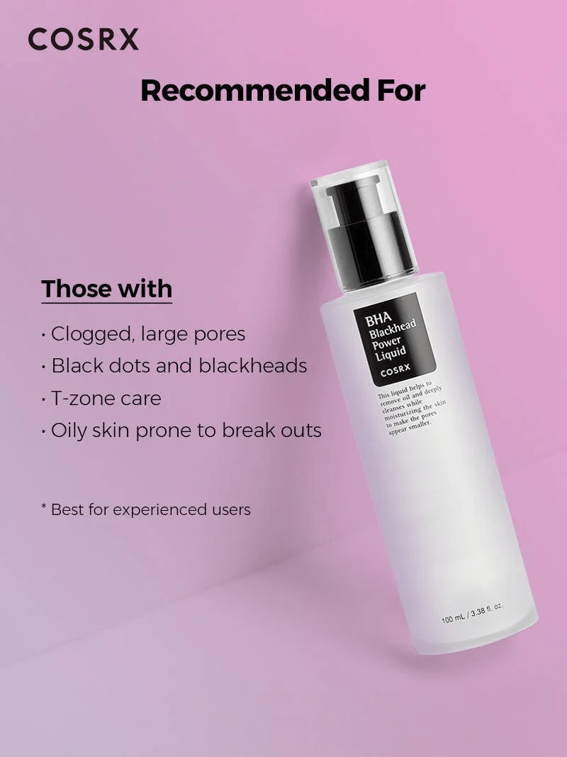 Cosrx BHA Blackhead Power Liquid 100ml سائل طاقة الرؤوس السوداء من كوسركس BHA - Princess Cosmetics Qatar