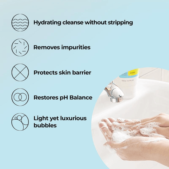 Cosrx Low pH Good Morning Gel Cleanser 150ml جل منظف صباح الخير منخفض الحموضة من كوسركس - Princess Cosmetics Qatar