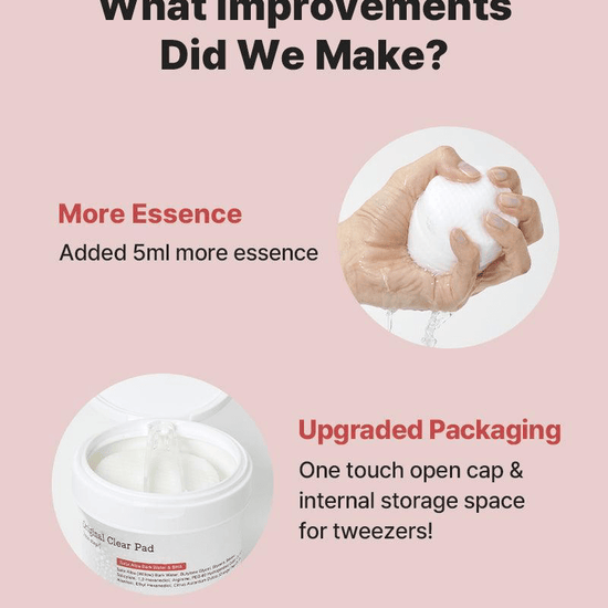 Cosrx One Step Original Clear Pad (70 Pads) وسادة كوسركس الشفافة الأصلية بخطوة واحدة - Princess Cosmetics Qatar