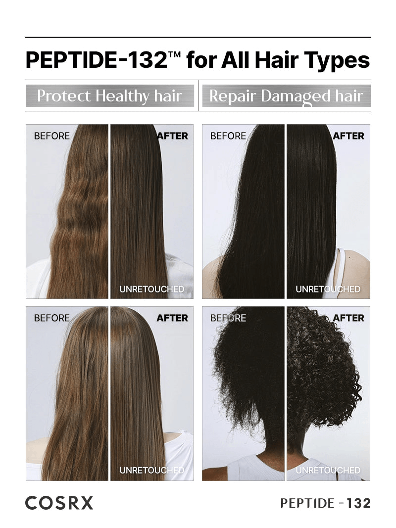 Cosrx Peptide - 132 Ultra Perfect Hair Bonding Oil Serum 28ml سيروم زيت ربط الشعر ببتيد - 132 ألترا بيرفكت من كوسركس - Princess Cosmetics Qatar