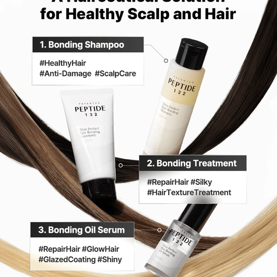 Cosrx Peptide - 132 Ultra Perfect Hair Bonding Treatment 120ml علاج ربط الشعر المثالي من كوسركس ببتيد - 132 - Princess Cosmetics Qatar