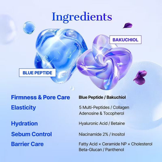 Cosrx The Blue Peptide Bakuchiol Plump Bounce Cream 50ml كريم كوسركس الأزرق ببتيد باكوشيول لنفخ البشرة - Princess Cosmetics Qatar
