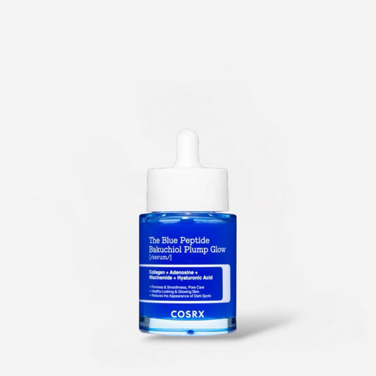Cosrx The Blue Peptide Bakuchiol Plump Glow Serum 50ml سيروم كوسركس الأزرق ببتيد باكوشيول لتفتيح البشرة - Princess Cosmetics Qatar