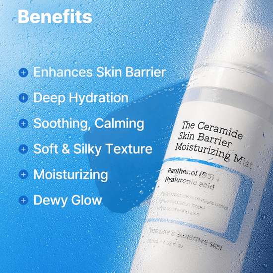 Cosrx The Ceramide Skin Barrier Moisturizing Mist 120ml رذاذ مرطب للبشرة من كوسركس، السيراميد - Princess Cosmetics Qatar