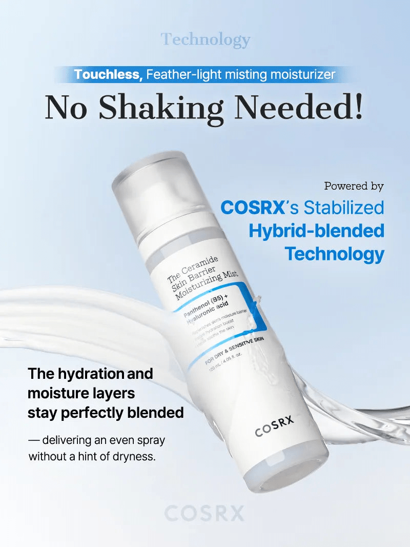 Cosrx The Ceramide Skin Barrier Moisturizing Mist 120ml رذاذ مرطب للبشرة من كوسركس، السيراميد - Princess Cosmetics Qatar