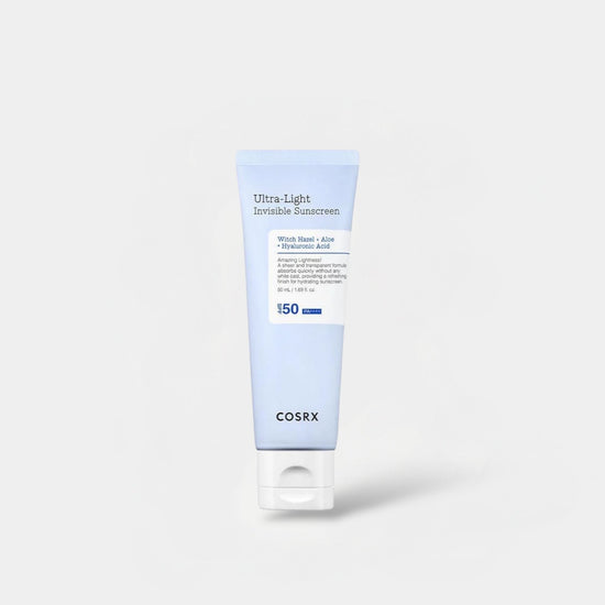 Cosrx Ultra - Light Invisible Sunscreen 50ml واقي الشمس الخفيف للغاية وغير المرئي من كوسركس - Princess Cosmetics Qatar