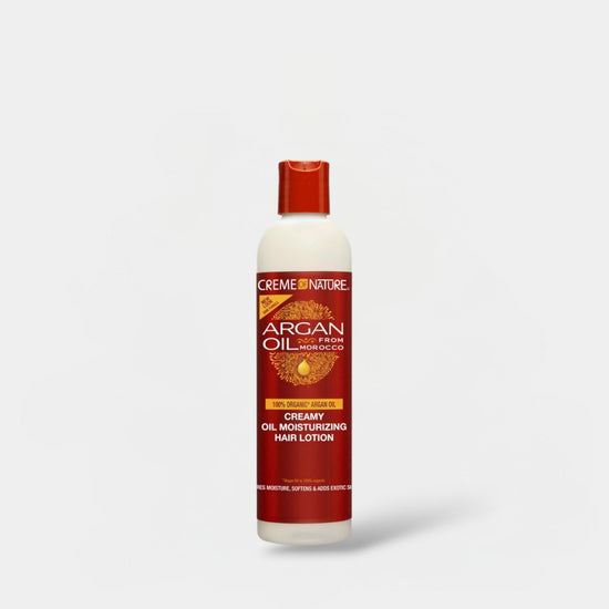 Creme of Nature Argan Oil Creamy Oil Moisturizing Hair Lotion 250ml كريم أوف نيتشر لوشن مرطب للشعر بزيت الأرغان بقوام كريمي - Princess Cosmetics Qatar