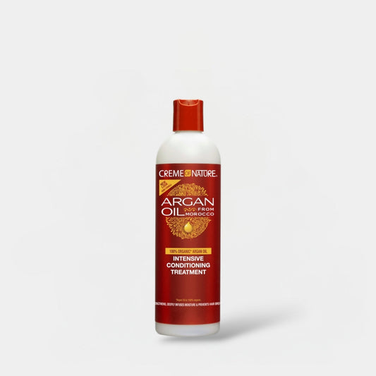 Creme of Nature Argan Oil Intensive Conditioning Treatment 354ml كريم أوف نيتشر - علاج الترطيب المكثف بزيت الأرغان - Princess Cosmetics Qatar