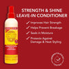 Creme of Nature Argan Oil Strength & Shine Leave-In Conditioner 250ml كريم أوف نيتشر بلسم يُترك على الشعر بزيت الأرجان لتقوية ولمعان الشعر - Princess Cosmetics Qatar