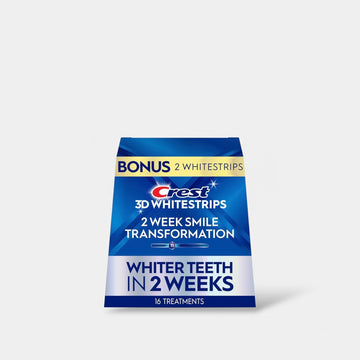 Crest 3D Whitestrips Level 11 Whitening Kit (32 Strips) مجموعة تبييض الأسنان شرائط كريست ثلاثية الأبعاد لتبييض الأسنان المستوى 11 - Princess Cosmetics Qatar