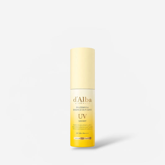 d’Alba Waterfull Essence Sun Mist 50ml رذاذ الشمس دالبا ووترفول إيسنس - Princess Cosmetics Qatar