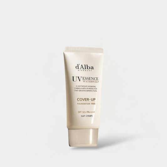 d’Alba Waterfull Tone Up Sun Cream Cover - Up 50ml كريم الحماية من الشمس من دالبا واترفول تون أب - Princess Cosmetics Qatar