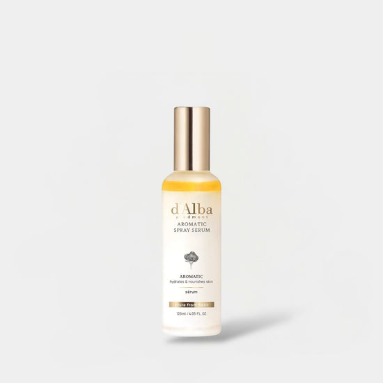 d’Alba White Truffle First Aromatic Spray Serum 120ml سيروم الرذاذ العطري الأول بشريحة الكمأة البيضاء من دالبا - Princess Cosmetics Qatar