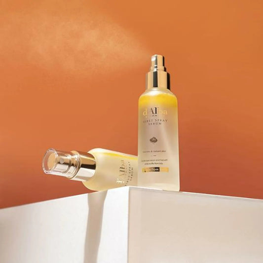 d’Alba White Truffle First Spray Serum Pack (100ml x 2pcs) مجموعة سيروم دالبا وايت ترافل للرشة الأولى - Princess Cosmetics Qatar