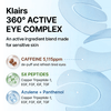 dear Klairs Blue Caffeine Full Cover Eye Patch (60 Patches) رقعة العين الكاملة من دير كليرز الزرقاء بالكافيين - Princess Cosmetics Qatar