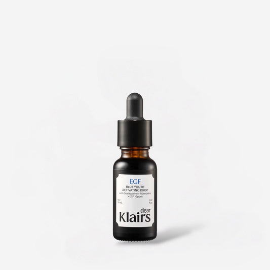 dear Klairs EGF Blue Youth Activating Drop 50ml قطرات تنشيط الشباب الزرقاء من دير كليرز إي جي إف - Princess Cosmetics Qatar