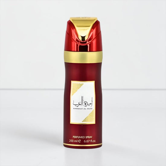 Deo Ameerat Al Arab Red 200ml ديو أميرات العرب الأحمر - Princess Cosmetics Qatar