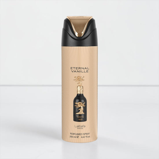 Deo Eternal Vanille 200ml ديو إيترنال فانيلا - Princess Cosmetics Qatar