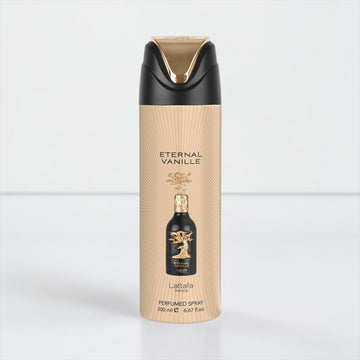 Deo Eternal Vanille 200ml ديو إيترنال فانيلا - Princess Cosmetics Qatar