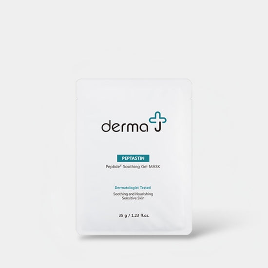 Derma J Peptastin Peptide Soothing Gel Mask (1 Sheet) قناع جل مهدئ ببتيد بيبتاستين من ديرما جيه - Princess Cosmetics Qatar
